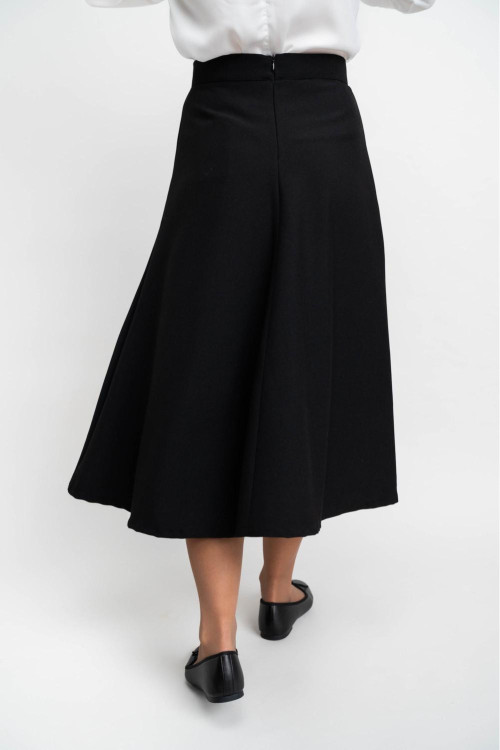 MUNN SKIRT  BLACK