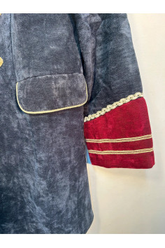 Chaqueta Azul Bordada 2