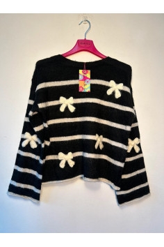 Jersey Lazos Negros Rayas