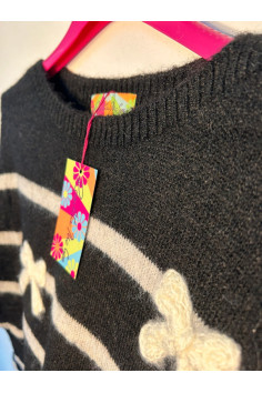 Jersey Lazos Negros Rayas 2