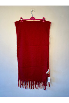 Scarf Plain Red 2