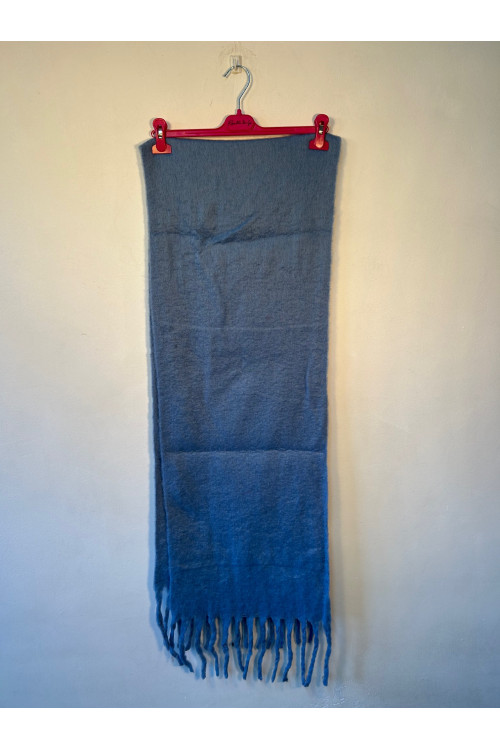 Scarf Solid Blue