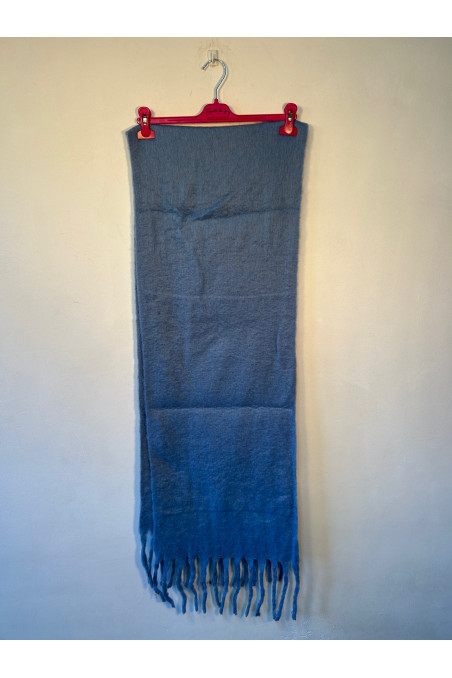 Scarf Solid Blue