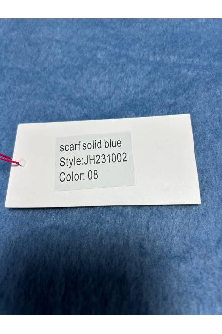 Scarf Solid Blue