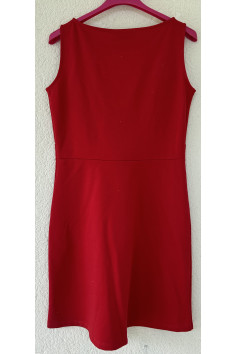 VESTIDO CHAMBERS ROJO 2