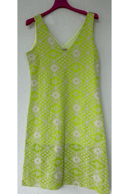 VESTIDO GOULD PISTACHO