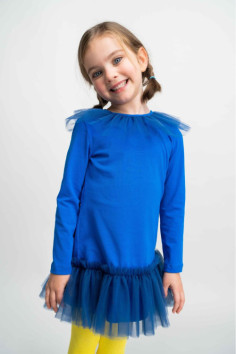 VESTIDO BORDERS AZUL