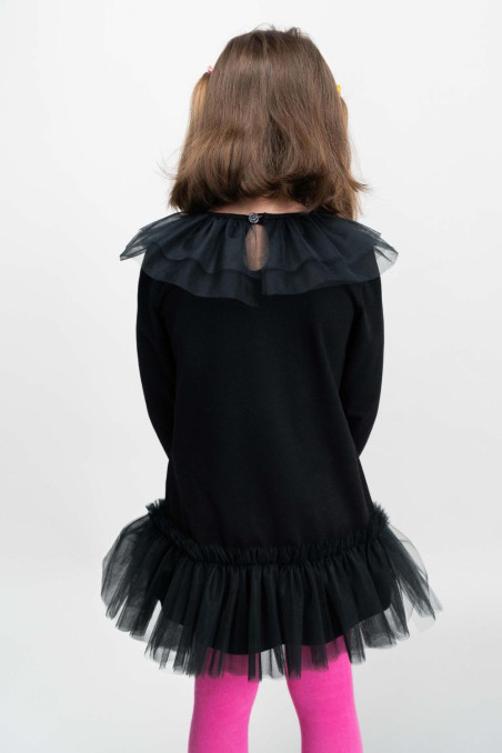 VESTIDO BORDERS NEGRO