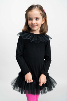 VESTIDO BORDERS NEGRO