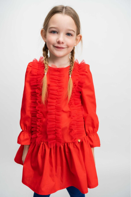 VESTIDO LOTHIAN ROJO