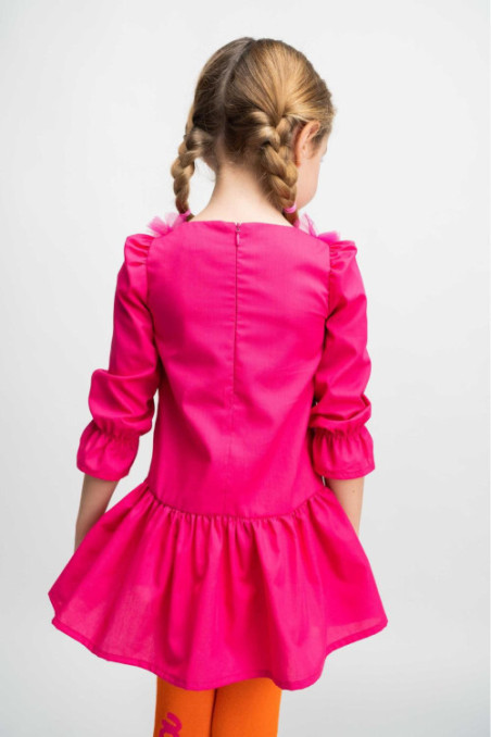 VESTIDO LOTHIAN FUCSIA