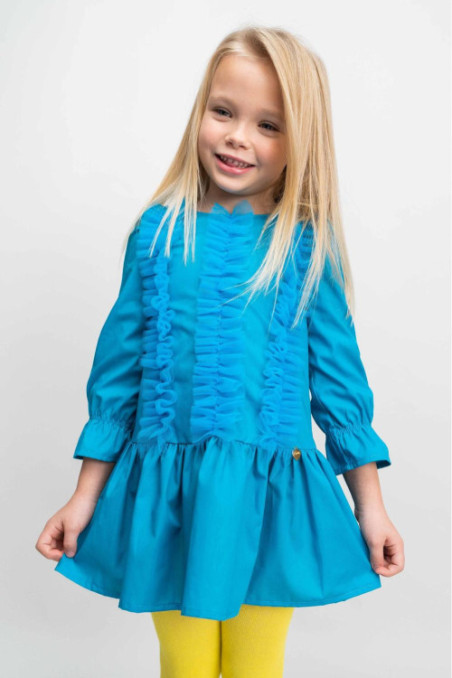 VESTIDO LOTHIAN TURQUESA