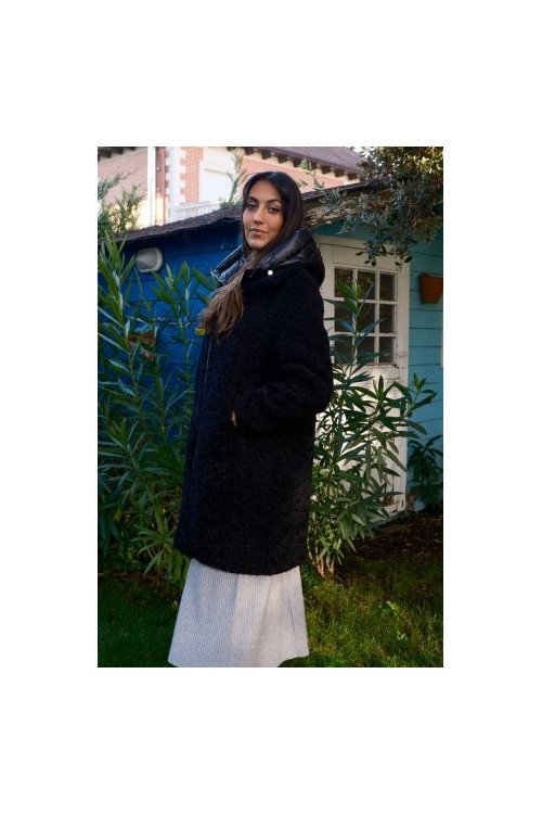 ABRIGO PELO NEGRO