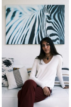 JERSEY LARGO PUNTO BLANCO