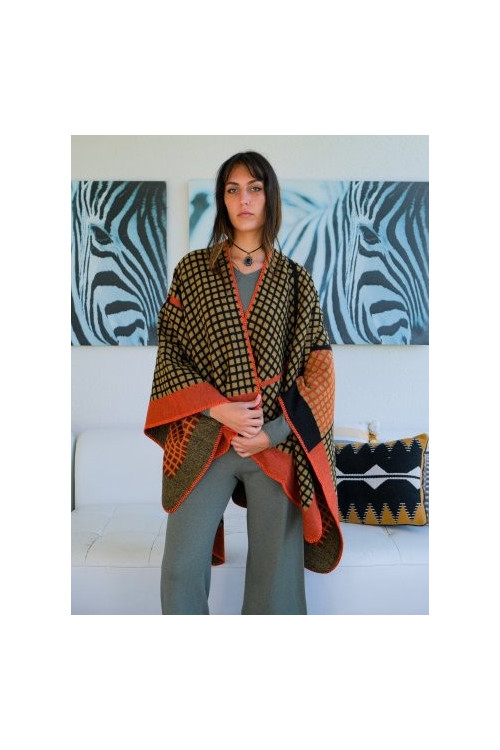 Scarf British Brown