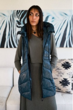 CHALECO ACOLCHADO AZUL