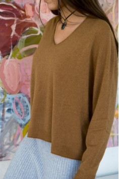 JERSEY PUNTO PICO TOSTADO. 2