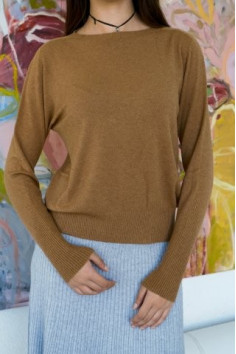 JERSEY CUELLO CERRADO TOSTADO 2