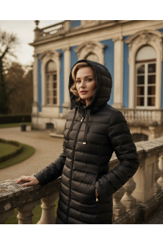 ABRIGO NEGRO ACOLCHADO 2