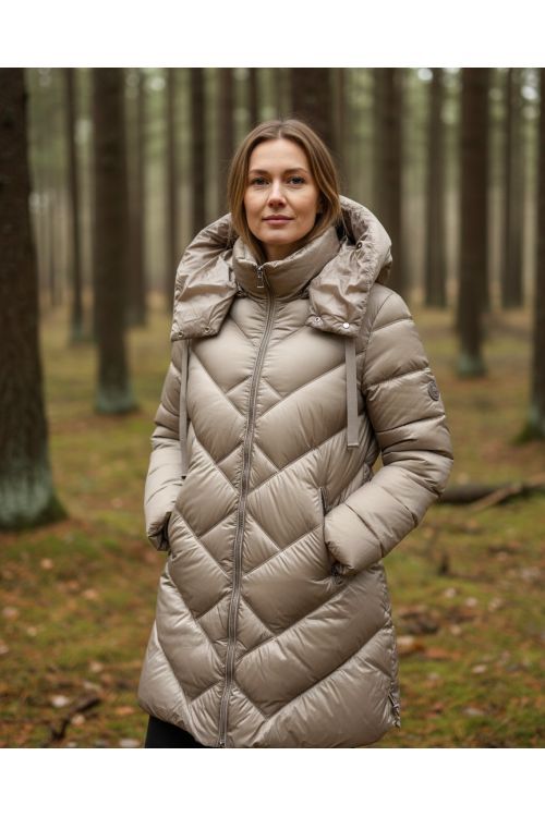 ANORAK BEIGE CAPUCHA