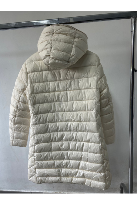 ANORAK BEIGE CAPUCHA PELO