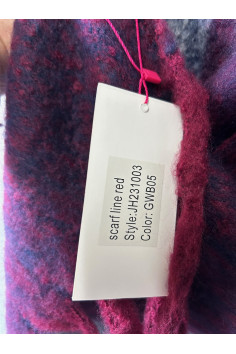 SCARF LINE RED 2