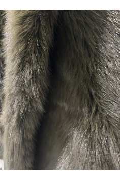 CHAQUETA CAPUCHA PELO VERDE 2