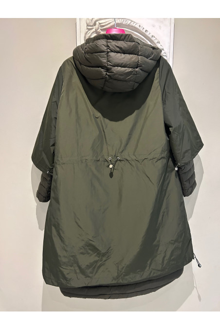 ANORAK KAKI ACOLCHADO