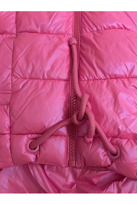 PARKA ROSA CAPUCHA