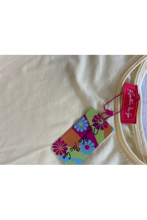 CAMISETA LISA AMARILLA