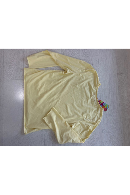 CAMISETA LISA AMARILLA