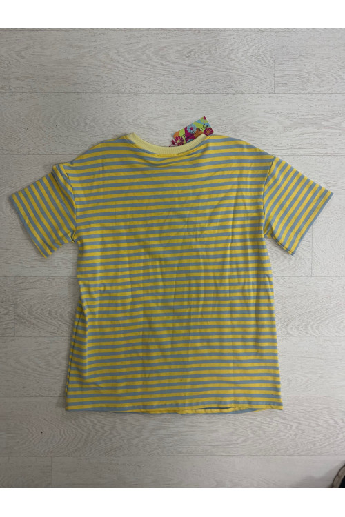 CAMISETA RAYAS AMARILLA