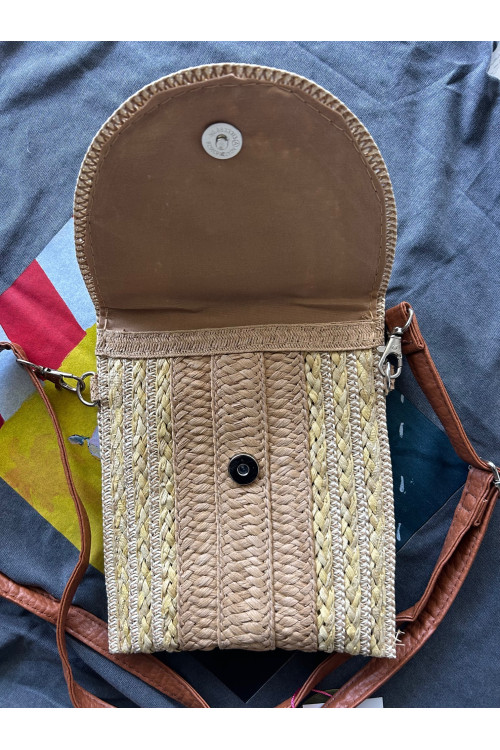 BOLSO PAJA MOVIL BEIGE
