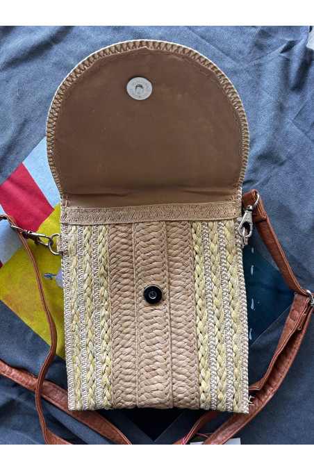 BOLSO PAJA MOVIL BEIGE