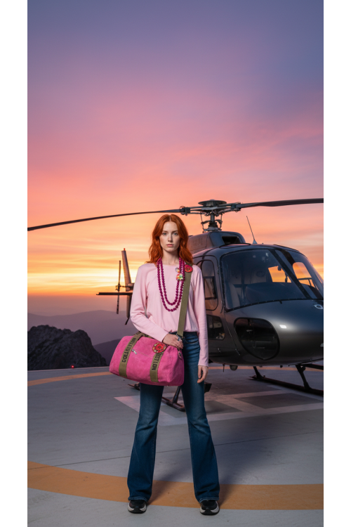 BOLSO WEEKEND FUCSIA