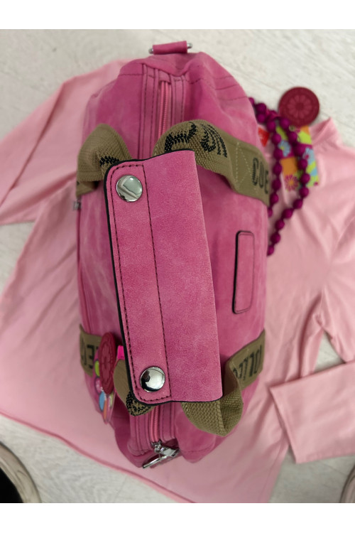 BOLSO WEEKEND FUCSIA