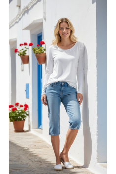 CAMISETA LISA BLANCA