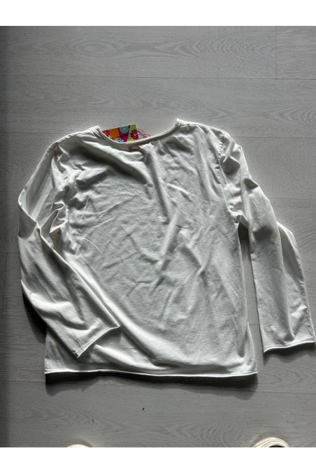 CAMISETA LISA BLANCA