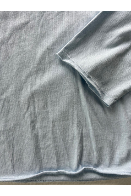 CAMISETA LISA CELESTE