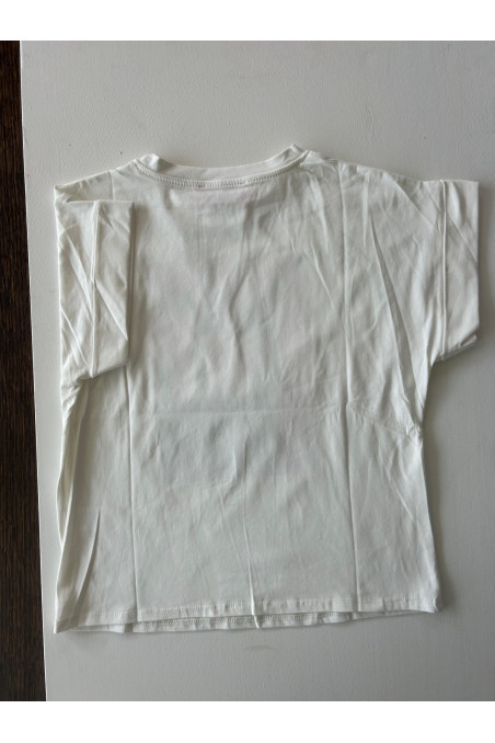 CAMISETA BLANCA JIRAFA