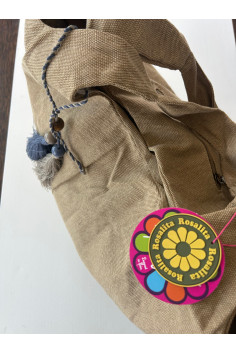 BOLSA ARPILLERA BEIGE 2