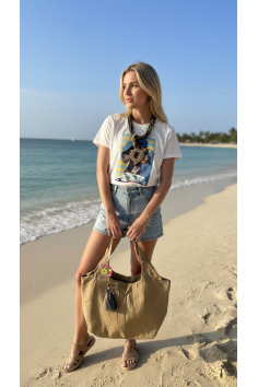 CAMISETA PERRITO BLANCA 2