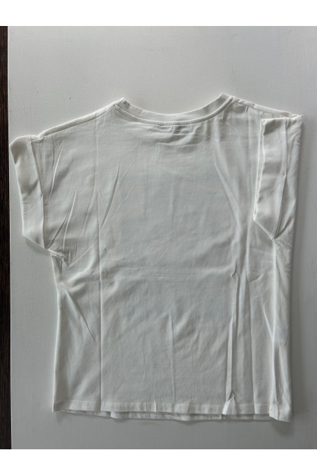 CAMISETA PERRITO BLANCA