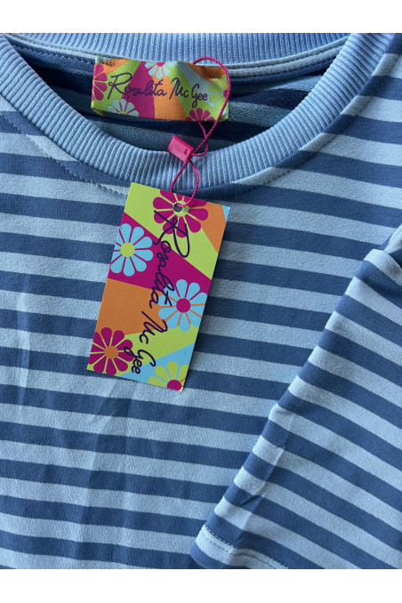 CAMISETA RAYAS AZULES