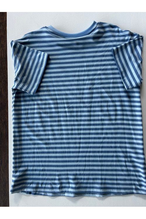 CAMISETA RAYAS AZULES