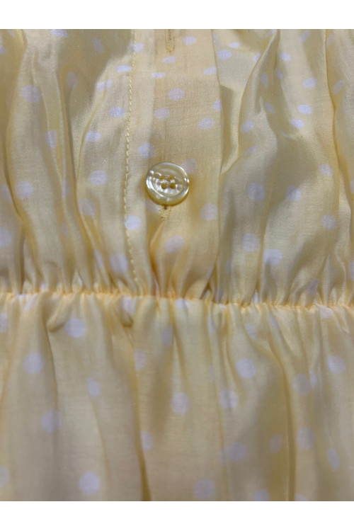 VESTIDO LUNARES AMARILLO