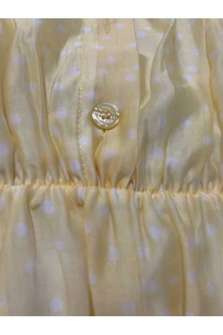 VESTIDO LUNARES AMARILLO