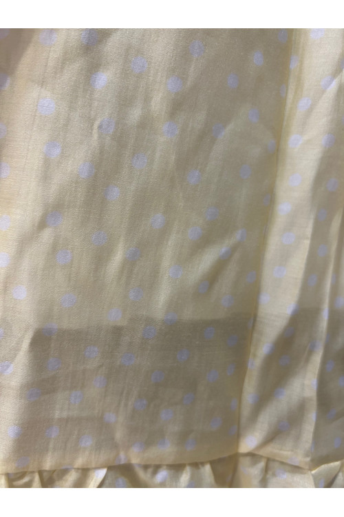 VESTIDO LUNARES AMARILLO