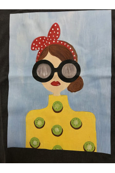 CAMISETA NEGRA SEÑORITA 2