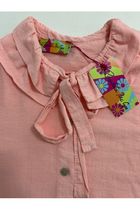 CAMISA CUELLO ROSA